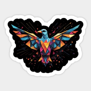 THE BEAUTIFUL CRYSTAL BIRD Sticker